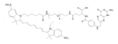 熒光染料Cy7-PEG-Folate，Cy7-聚乙二醇-葉酸，Ex/Em(nm) 755/787