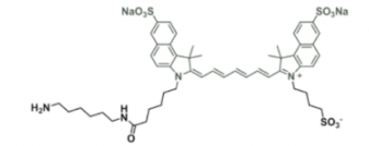 水溶性吲哚菁綠disulfo-ICG-amine/NH2/氨基，激發(fā)發(fā)射波長Ex/Em(nm) 751/830