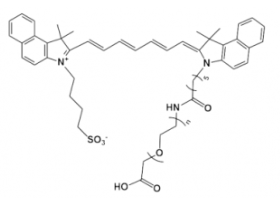 熒光染料ICG-PEG-COOH/carboxylic acid/羧基羧酸，吲哚菁綠-聚乙二醇-羧基產品介紹