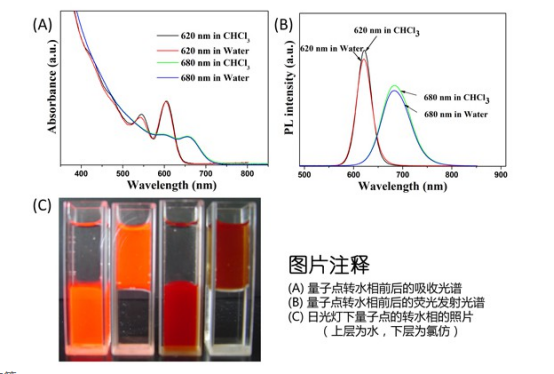 水溶性CdTe/CdSe/ZnS量子點