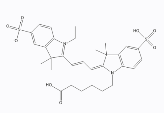 二氫卟吩-熒光染料CY3