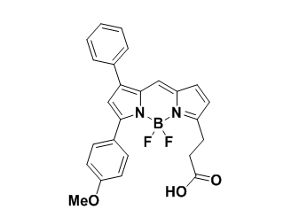 BODIPY-545/570，氟硼二吡咯(BODIPY)類熒光染料，結構式分享