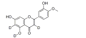 ROS活化氧Diosmetin-d3，香葉木素 -D3，CAS：1189728-54-8
