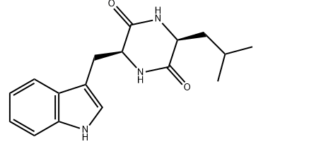 ROS活化氧Cyclo(L-Leu-L-Trp)，環(L-亮氨酰-L-色氨酰)，CAS：15136-34-2