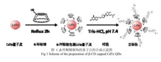 -環糊精修飾碲化鎘CdTe量子點