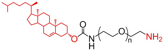 膽固醇-PEG-氨基、CLS-PEG-NH2 、膽固醇-聚乙二醇-氨基
