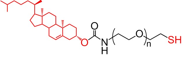 膽固醇 聚乙二醇 巰基、CLS-PEG-SH、 膽固醇PEG巰基