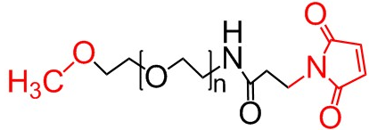 MPEG-MAL、甲氧基聚乙二醇 馬來(lái)酰亞胺，MPEG-Maleimide