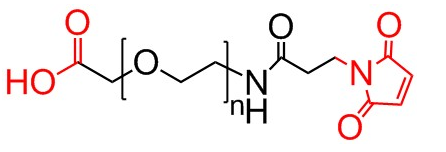 羧基PEG馬來酰亞胺、羧基 聚乙二醇 馬來酰亞胺，COOH-PEG-MAL