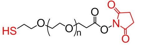 巰基-聚乙二醇-活性脂、HS-PEG-NHS、SH-PEG-NHS
