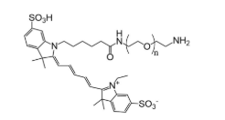 CY5-聚乙二醇-氨基，CY5-PEG-NH2，Cyanine5-PEG-amine
