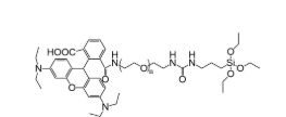 Rhodamine-PEG-Silane，羅丹明聚乙二醇硅烷，RB-PEG-Silane