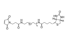 Biotin-PEG-MAL，素聚乙二醇馬來酰亞胺，Biotin-PEG-Maleimide