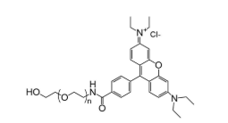 羅丹明-聚乙二醇-羥基，RB-PEG-OH，Rhodamine-PEG-OH