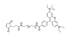 羅丹明-聚乙二醇-馬來酰亞胺，Rhodamine PEG Maleimide   RB-PEG-MAL