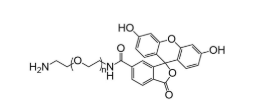 熒光素-聚乙二醇-氨基，FITC-PEG-NH2，Fluorescein-PEG-amine