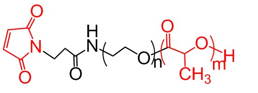 Mal-PEG-PLA、馬來酰亞胺-聚乙二醇-聚乳酸，馬來酰亞胺PEG聚乳酸