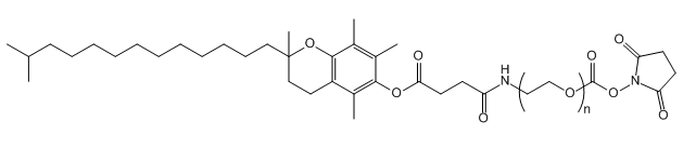 Tocopherol-PEG-SC 維生素E-聚乙二醇-琥珀酰亞胺酯