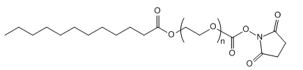 LRA-PEG-SC 月桂酸-聚乙二醇-琥珀酰亞胺酯