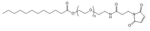 LRA-PEG-Mal 月桂酸-聚乙二醇-馬來酰亞胺