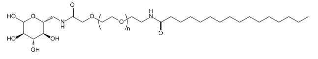 Galactose-PEG-Palmitic acid 半乳糖-聚乙二醇-棕櫚酸