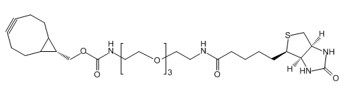 (1R,8S,9S)-雙環[6.1.0]壬-三聚乙二醇-生物素