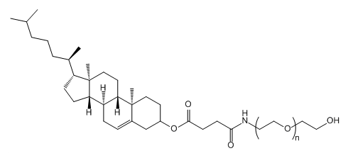 CLS-PEG-OH；Cholesterol-PEG-Hydroxy；膽固醇-聚乙二醇