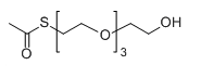CAS No.：223611-42-5；S-acetyl-PEG4-OH應用于醫學研究