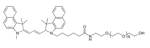 Cy3.5-PEG-OH，CY3.5-聚乙二醇-羥基，Cy3.5-PEG-Hydroxy
