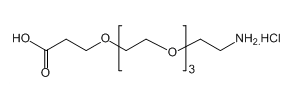 COOH-PEG4-NH2.HCl；2708292-39-9；丙酸-四聚乙二醇-氨基鹽酸鹽