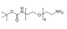 BOC-NH-PEG6-NH2；1091627-77-8；氨基叔丁氧羰基-六聚乙二醇-氨基