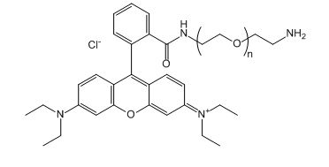 RB-PEG-NH2；Rhodamine B-PEG-Amine；羅丹明B-聚乙二醇-氨基