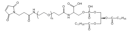 Mal-PEG-PS；馬來酰亞胺-聚乙二醇-磷脂酰絲氨酸；Maleimide-PEG-Phosphatidylserine