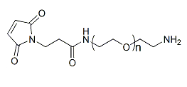 Mal-PEG-NH2，馬來酰亞胺-聚乙二醇-氨基，Maleimide-PEG-Amine