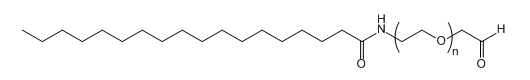 STA-PEG-CHO；單硬脂酸-聚乙二醇-醛基；Stearic acid-PEG-Aldehyde