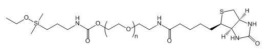 Monoethoxylsilane-PEG-Biotin；單乙氧基硅烷-聚乙二醇-生物素