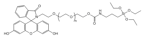 FITC-PEG-Silane；熒光素-聚乙二醇-三乙氧基硅烷；Fluorescein-PEG-Silane