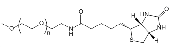 mPEG-Biotin；甲氧基聚乙二醇生物素應用于醫學研究