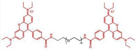 Rhodamine-PEG-Rhodamine ；二羅丹明聚乙二醇；RB-PEG-RB