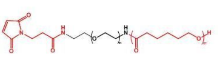 PCL-PEG-MAL；聚己內酯聚乙二醇馬來酰亞胺；PCL-PEG-MAL