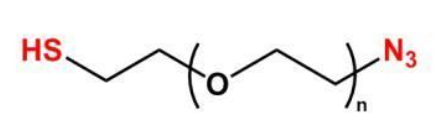 N3-PEG-SH，疊氮聚乙二醇巰基，N3-PEG-Thiol