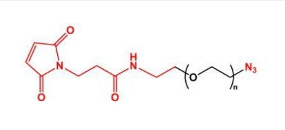 MAL-PEG-N3；馬來酰亞胺聚乙二醇疊氮；MAL-PEG-Azide