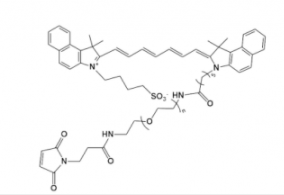 ICG-PEG-Maleimide  吲哚菁綠-聚乙二醇-馬來酰亞胺