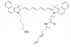 ICG-PEG-alkyne  吲哚菁綠-聚乙二醇-炔基