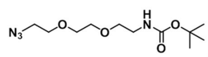 Azide-PEG2-NH-Boc；950683-55-3；叔丁氧羰基二聚乙二醇乙基疊氮