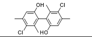 155566-46-4   [1,1'-Biphenyl]-2,2'-diol, 5,5'-dichloro-4,4',6,6'-tetramethyl      中間體分子