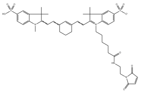 磺酸CY7 馬來酰亞胺 