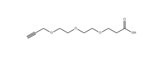 Propyne-PEG2-CH2CH2COOH