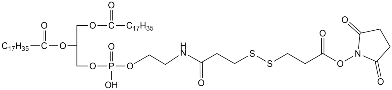 DSPE-SS-NHS，磷脂-二硫鍵-琥珀酰亞胺酯