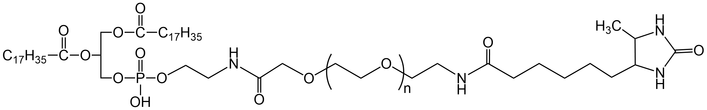 磷脂聚乙二醇脫硫生物素，DSPE-PEG-脫硫生物素